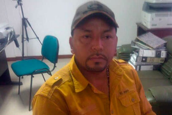 Se entregó alias ‘Escalante’, máximo cabecilla de «Los Urabeños»
