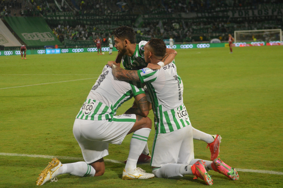 Con gol del ‘Rifle’ Andrade, Nacional venció a Tolima en el Atanasio