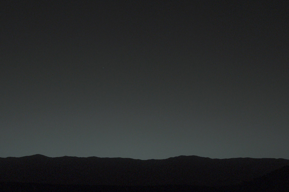 La Tierra vista desde Marte