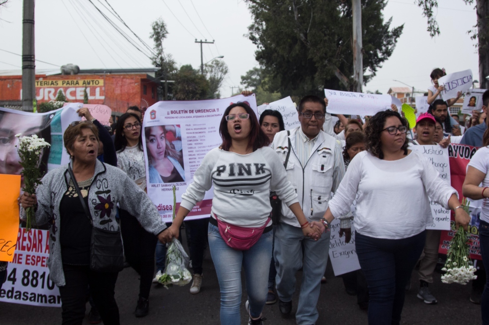 En fotos: Así protesto municipio mexicano por «monstruo de Ecatepec»