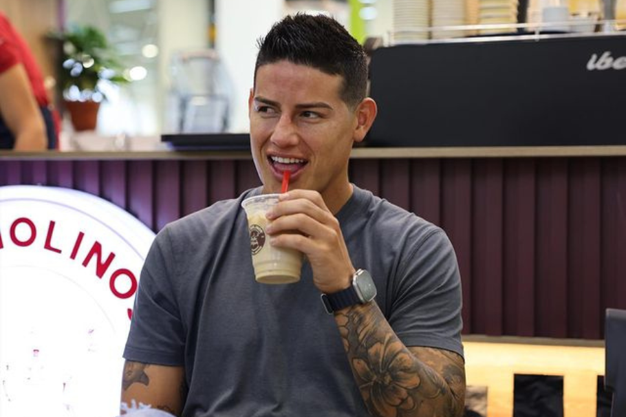 James Rodríguez estuvo almorzando en Ibagué, ¿qué hacía allá?