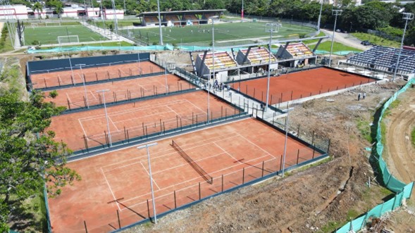 Alejandro Falla ve al Complejo de Raquetas de Ibagué como escenario internacional