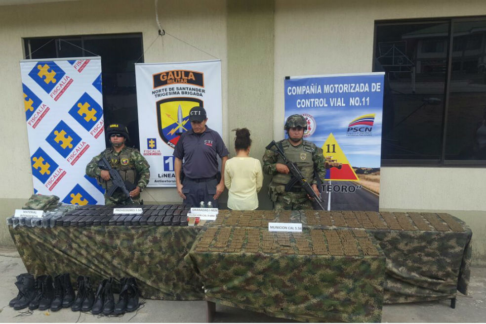 Hallan armamento en vivienda de Ocaña, Norte de Santander