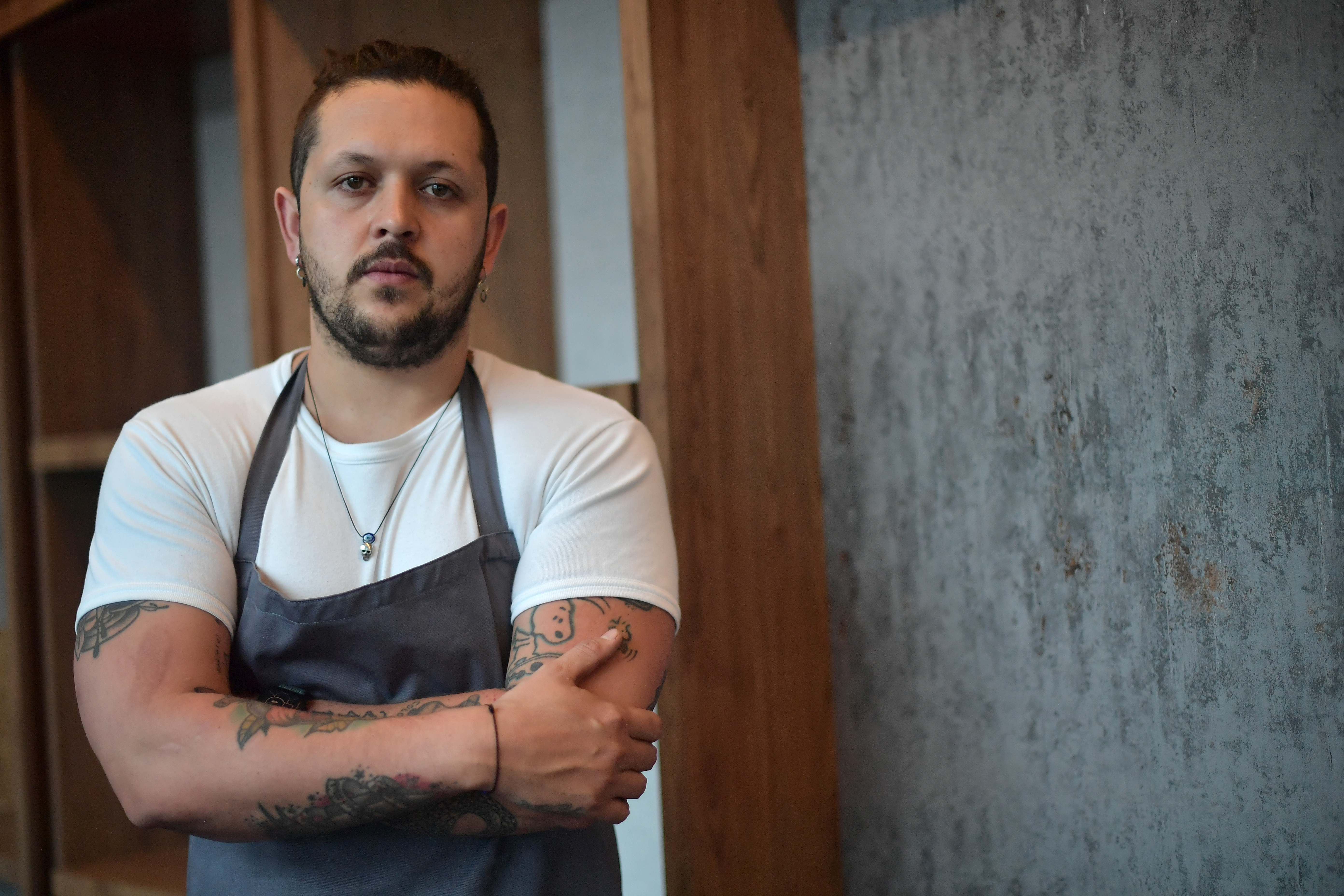 Chef colombiano, líder de la cocina del restaurante ODA, en Bogotá.