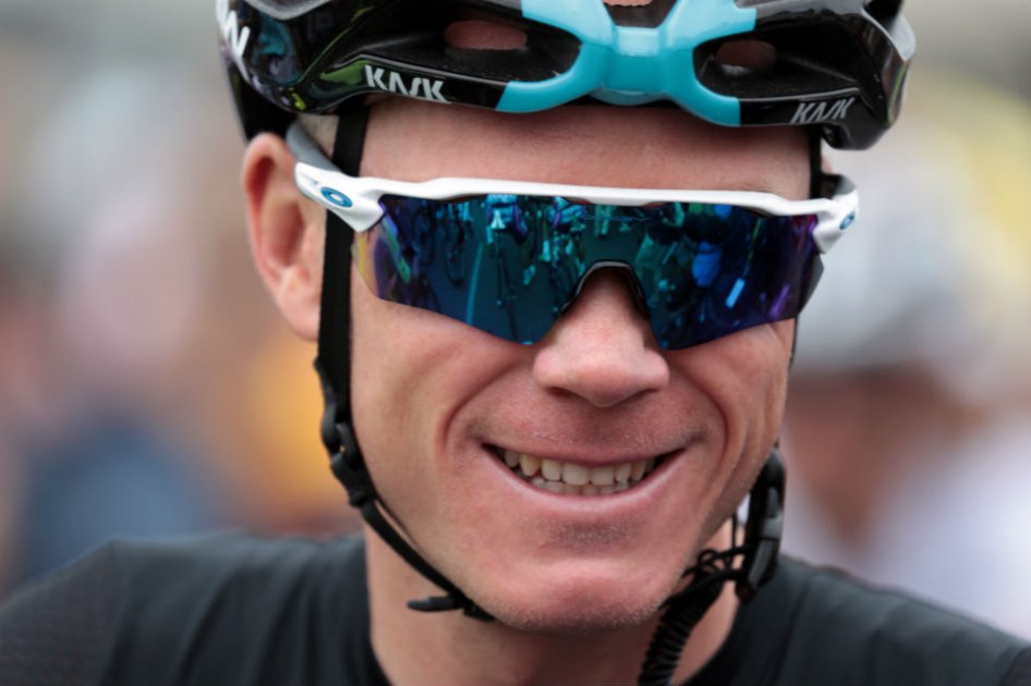 Chris Froome, quinto en la clasificación general del Tour de Francia. Foto: AFP
