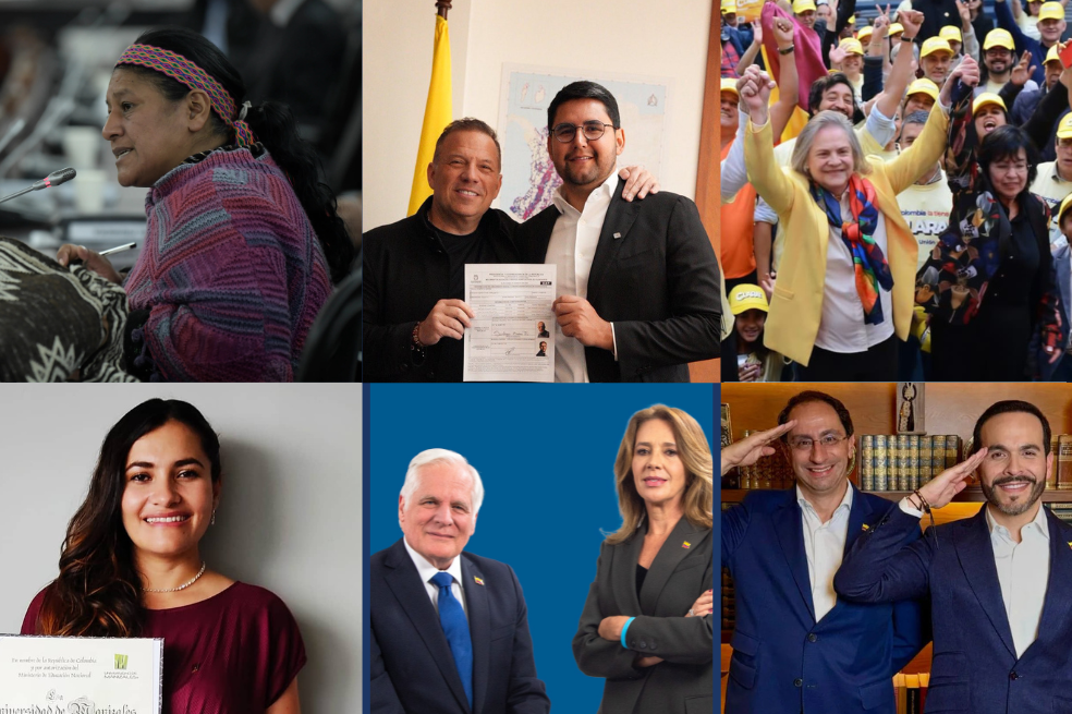 Esta es la baraja de fórmulas vicepresidenciales que se ha confirmado, ¿quiénes son?