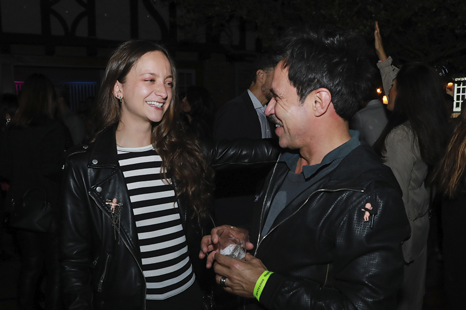 Ramiro Meneses y Valentina Contreras