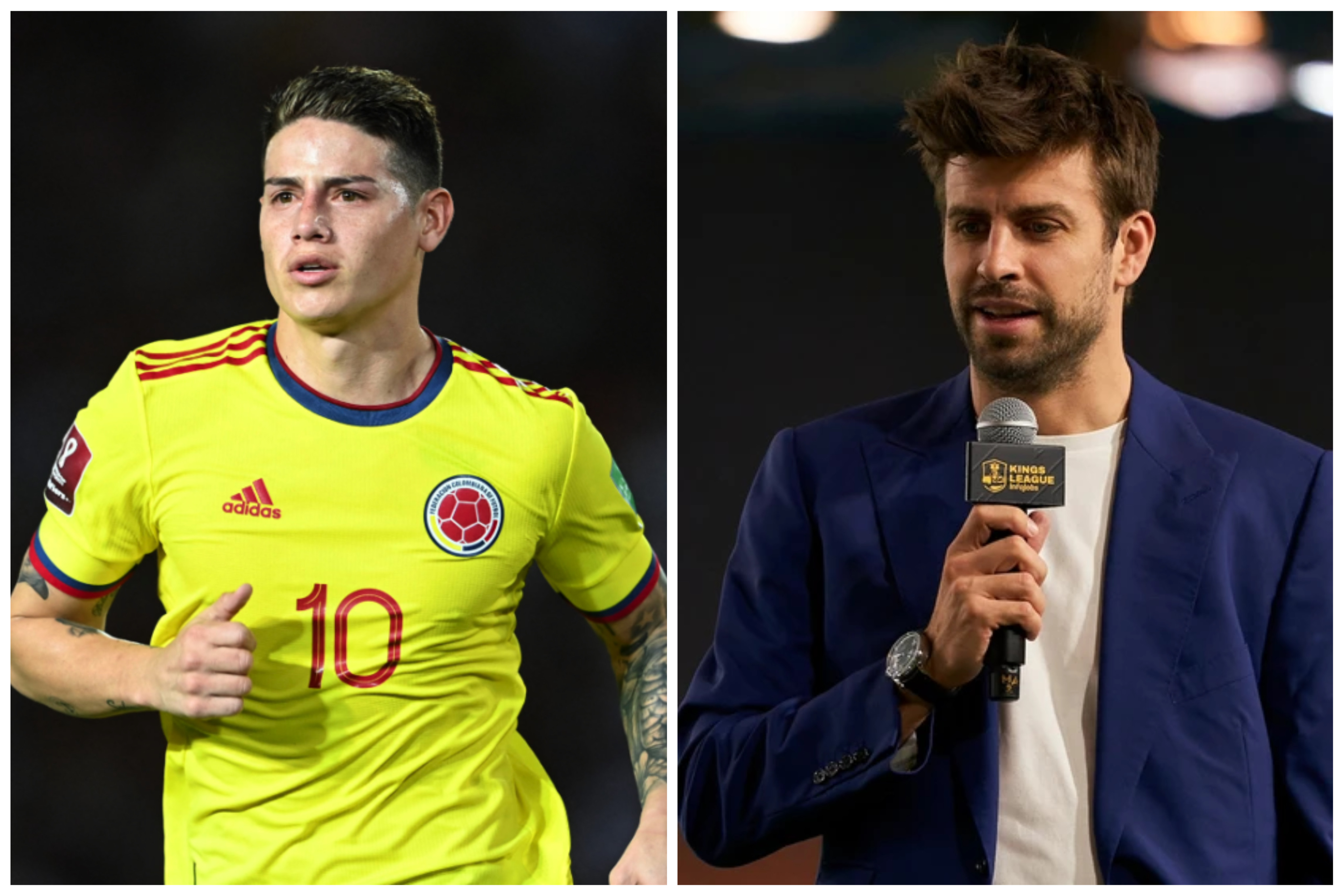 James Rodríguez podría jugar en la Kings League de Gerard Piqué