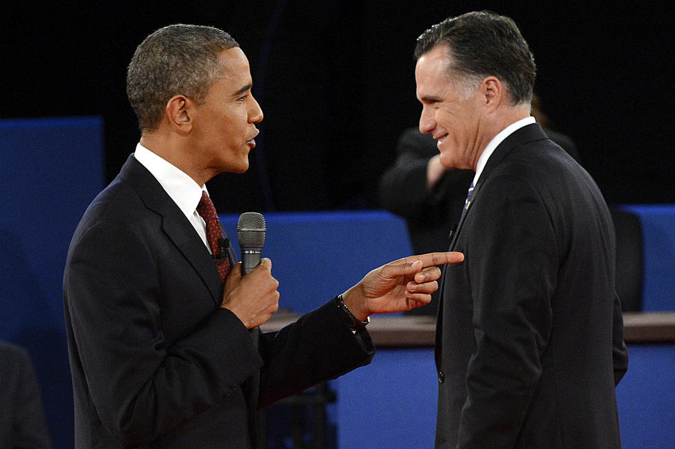 Candidato Mitt Romney recargado