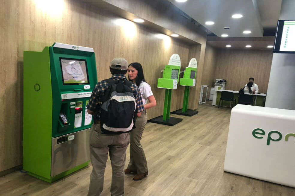 Puntos fáciles de pago en el metro de Medellín