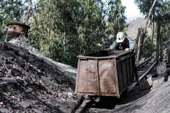 Minería en el Páramo de San Turbán./ Cortesía Greenpeace