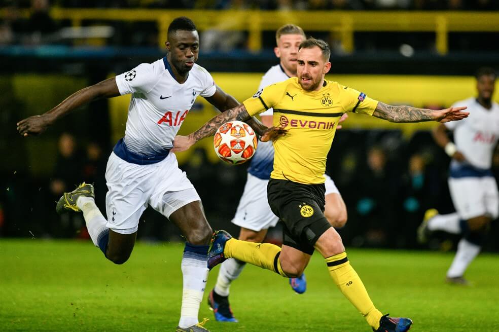 Dávinson Sánchez, titular en la victoria del Tottenham que avanzó de ronda en la Liga de Campeones