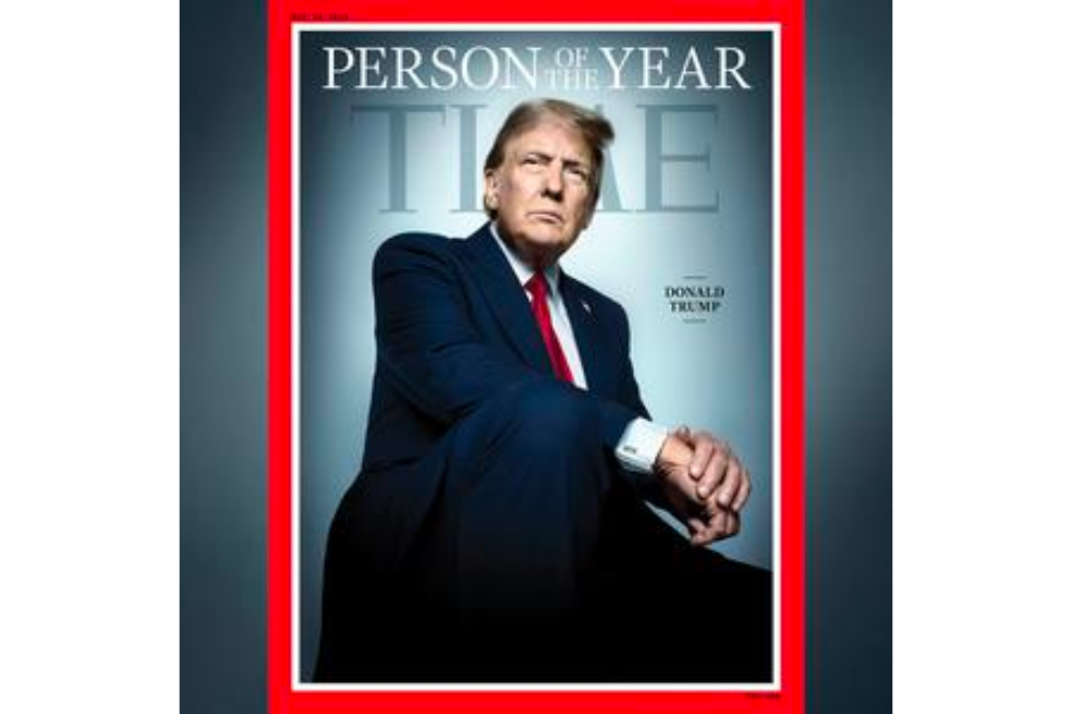 Donald Trump fue nombrado persona del año por la revista Time