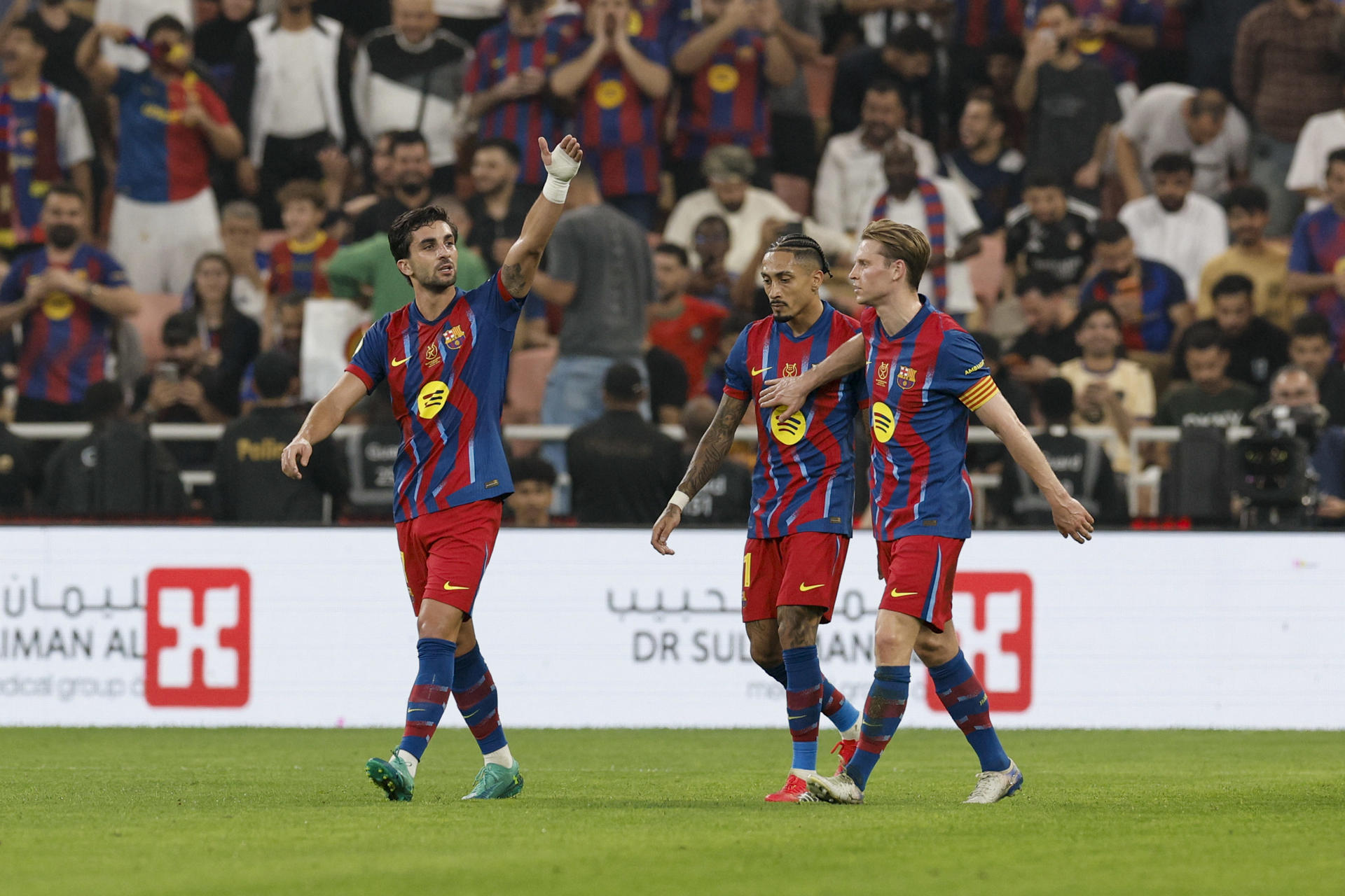¡Barcelona paseó por Arabia! Vea los goles del triunfo 5-0 sobre Athletic en la Supercopa