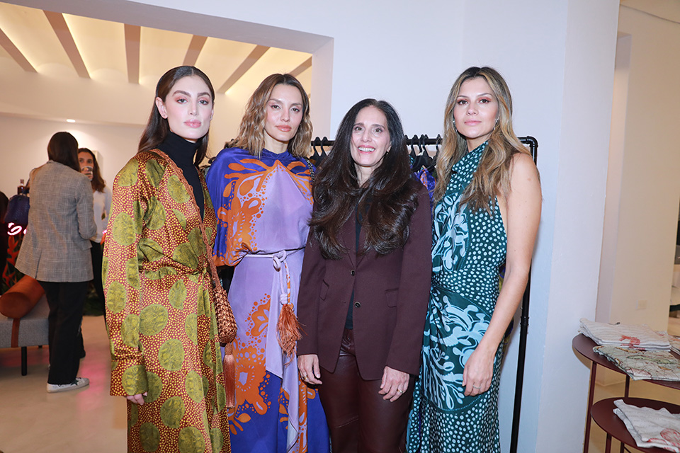 Helena Fadul, Nina Rodríguez, Beatriz Camacho y Andrea Buitrago