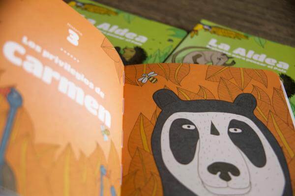 La Aldea, un libro para explicarle la realidad nacional a los niños