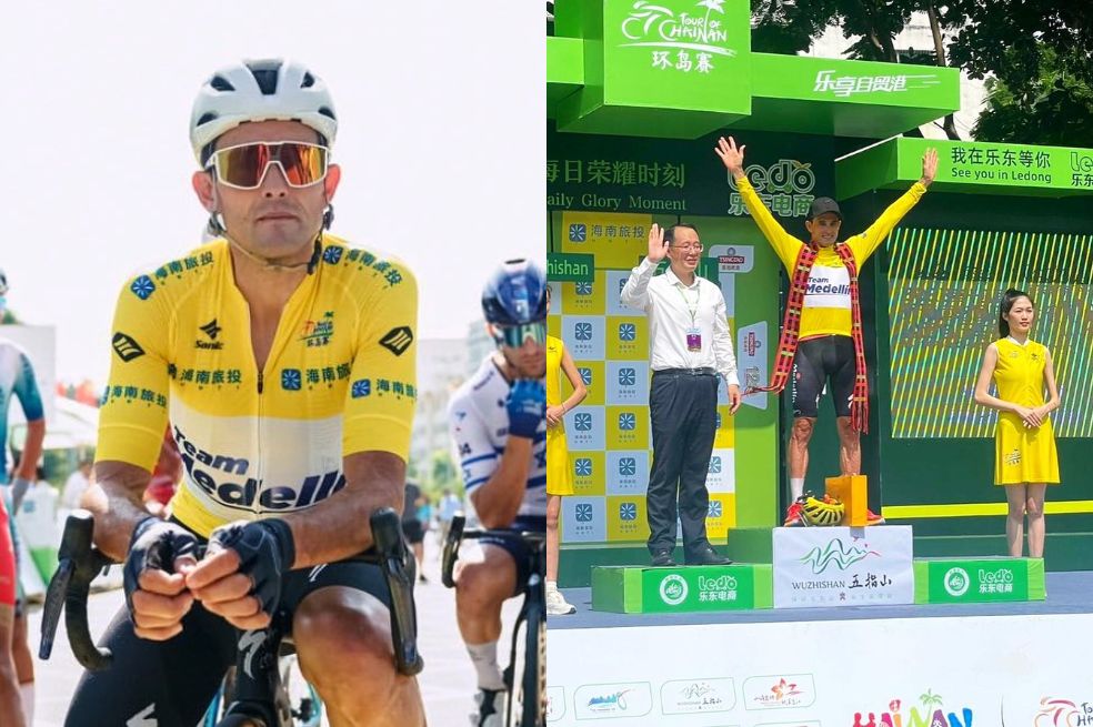 El Team Medellín, gigante en China: Óscar Sevilla, campeón del Tour de Hainan