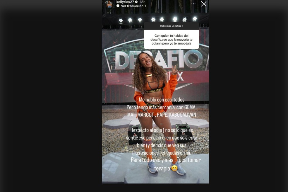 Kelly Ríos, conocida como Guajira, subcampeona del ‘Desafío The Box’, tuvo algunas diferencias con varios de sus compañeros. ¿Con quiénes se habla? Esto contó.