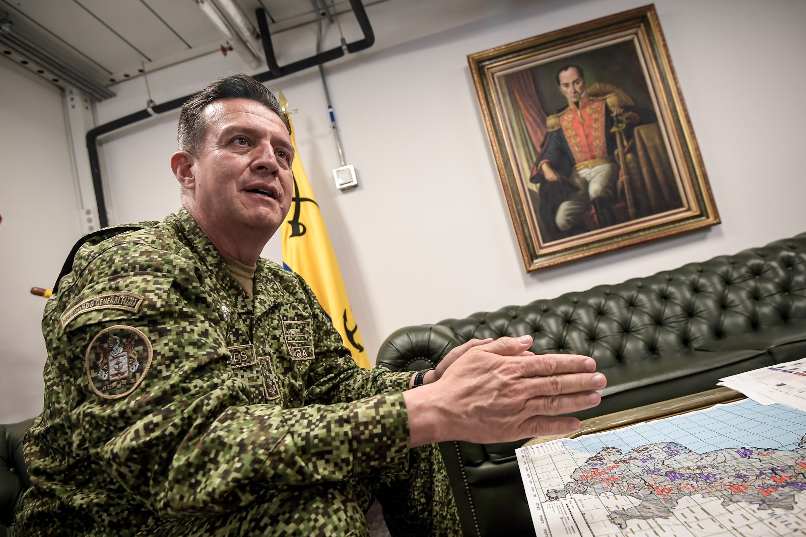 “Iván Mordisco es objetivo militar”: comandante de las Fuerzas Militares