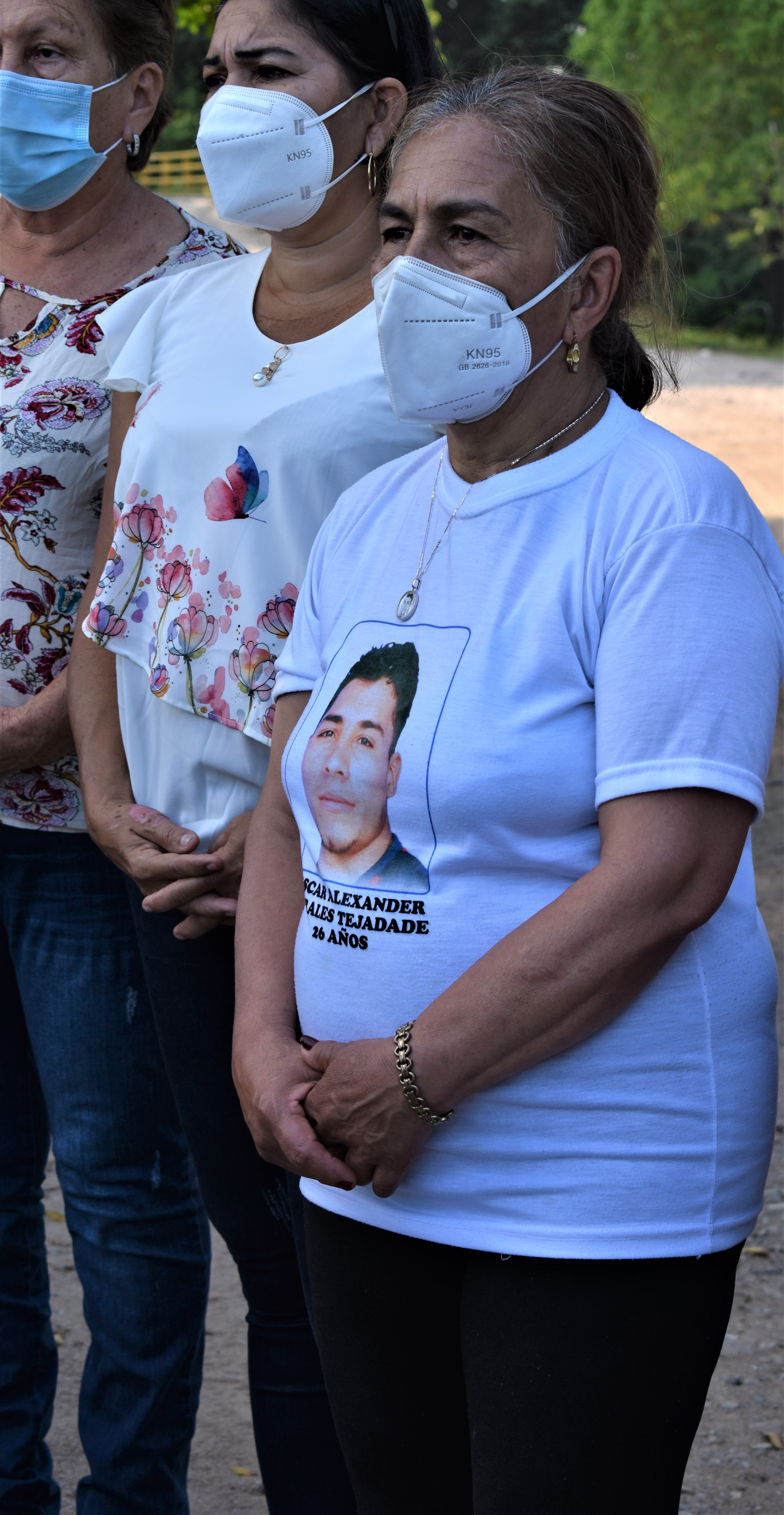 Doris Tejada es la única de las Madres de Falsos Positivos (Mafapo) que no ha encontrado el cuerpo de su hijo.
