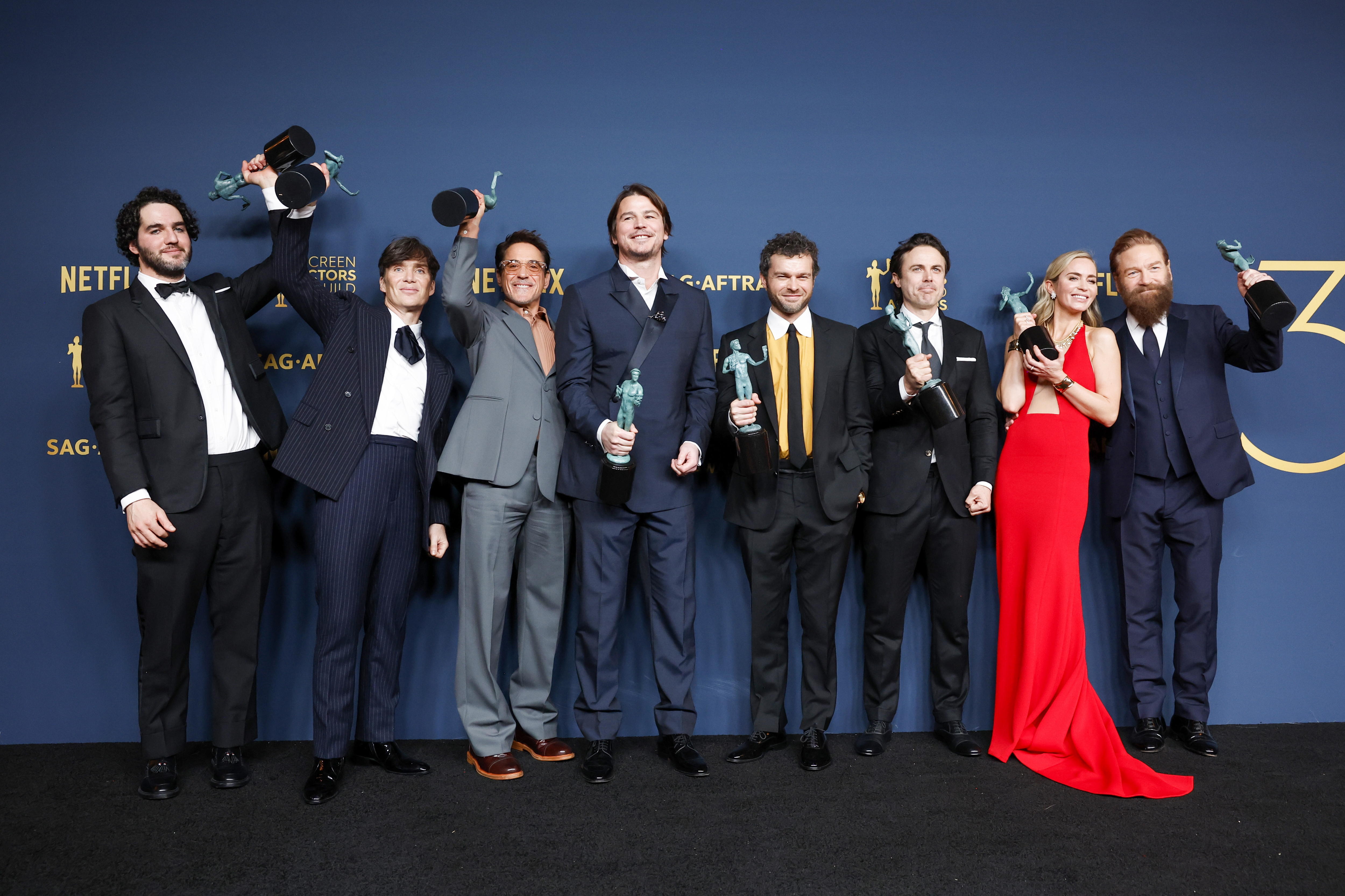 “Oppenheimer” ganó el principal premio SAG, conozca la lista de ganadores