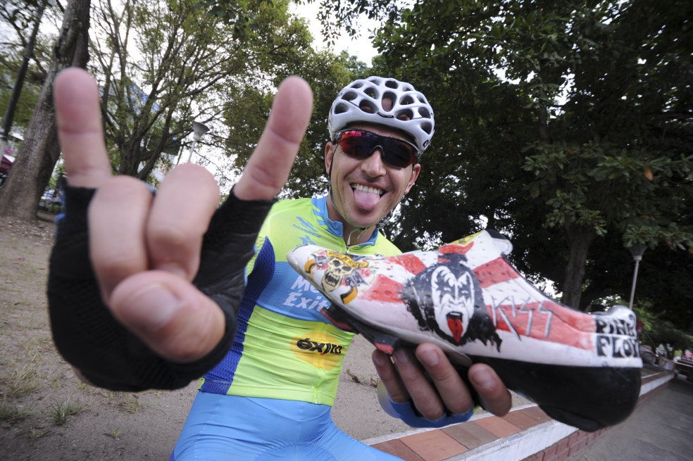 Wéimar Roldán y su homenaje al rock en la Vuelta a Colombia