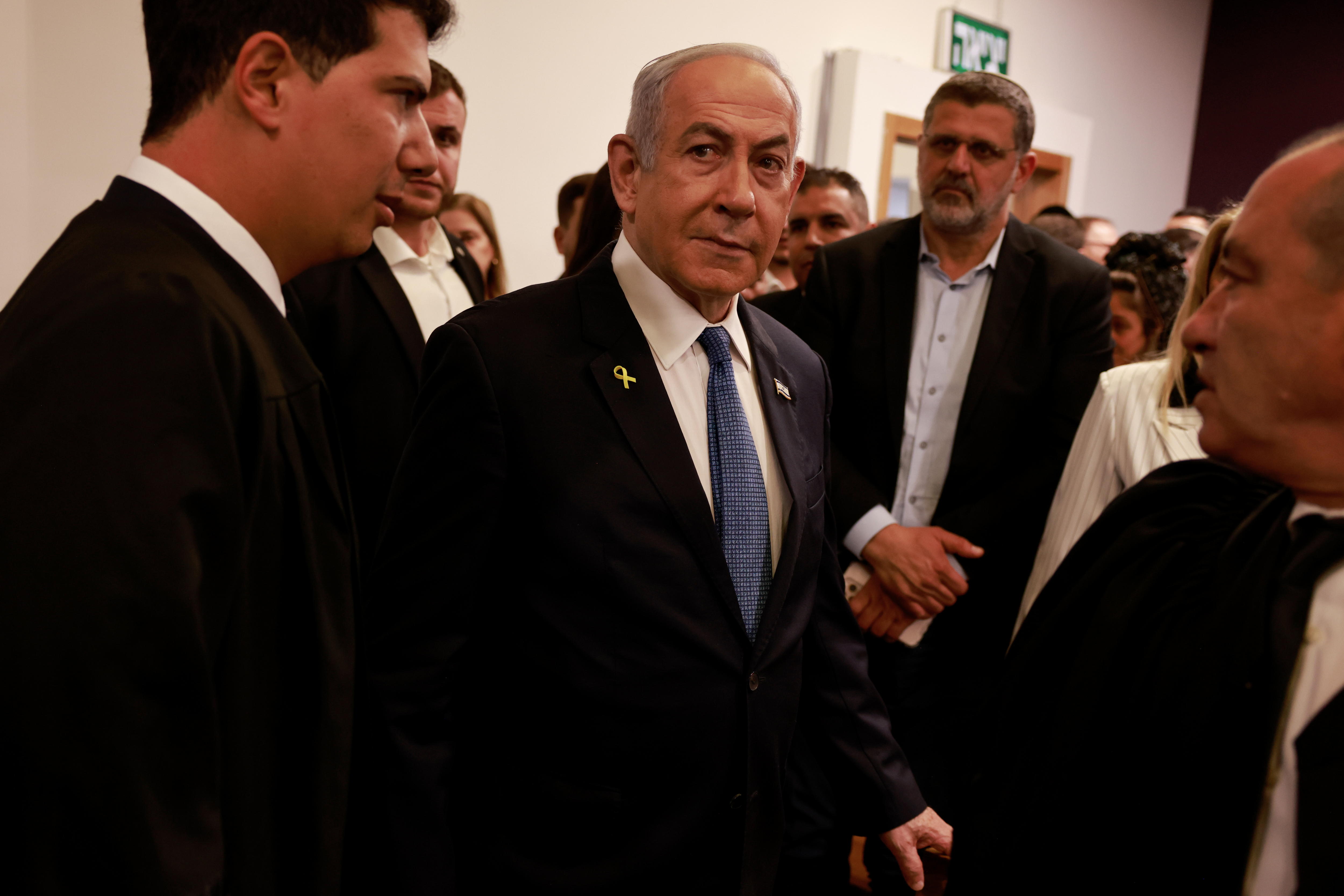 “Son absurdos”: acusado de fraude, Netanyahu testificó en un juicio por corrupción
