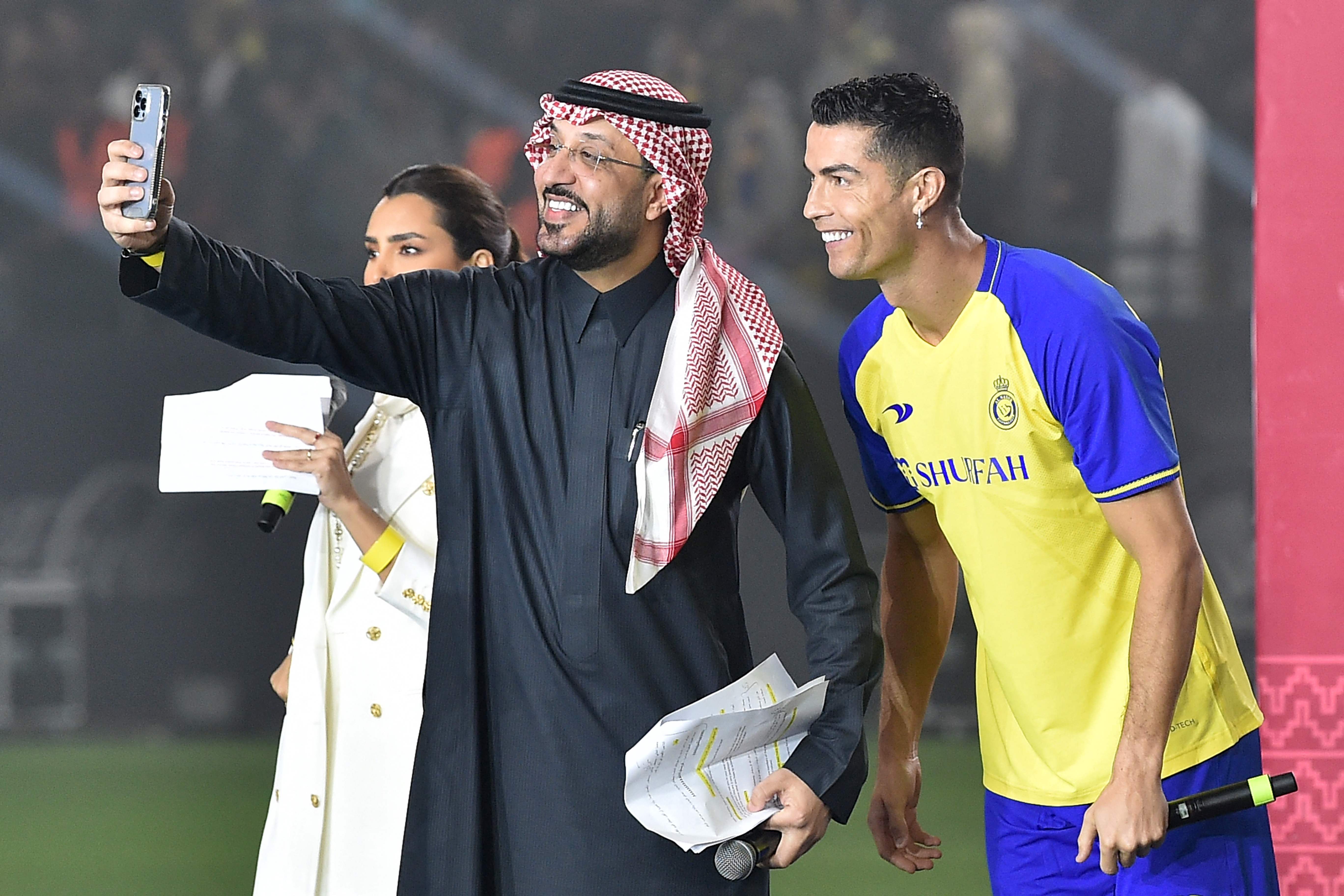 Así fue la presentación de Cristiano Ronaldo en Al Nassr de Arabia Saudita