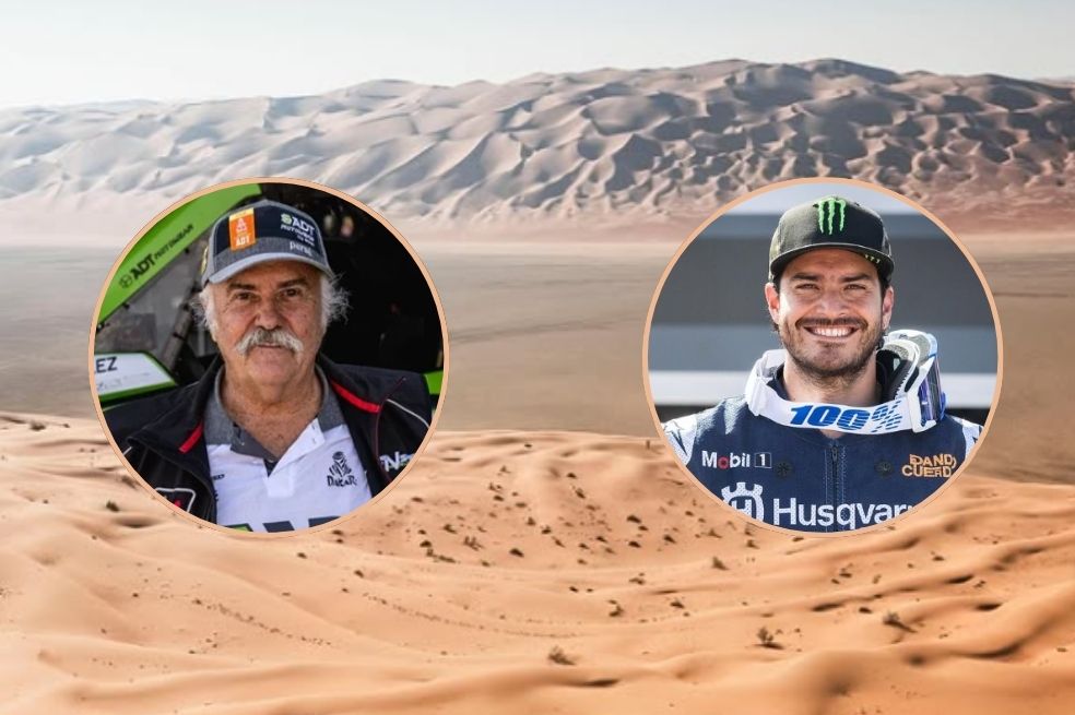 Los colombianos que enfrentarán al desierto saudí en el Rally Dakar 2025