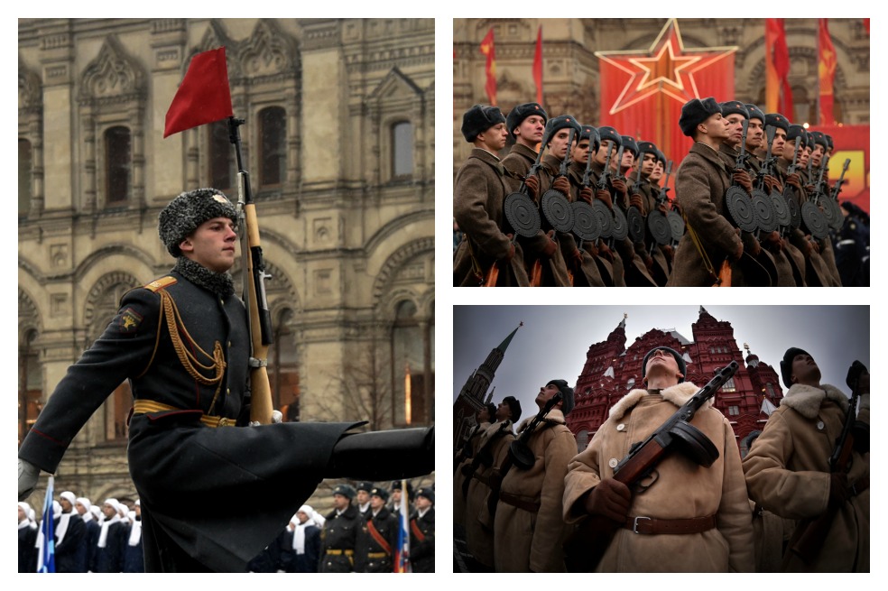 Imponente parada militar en Rusia