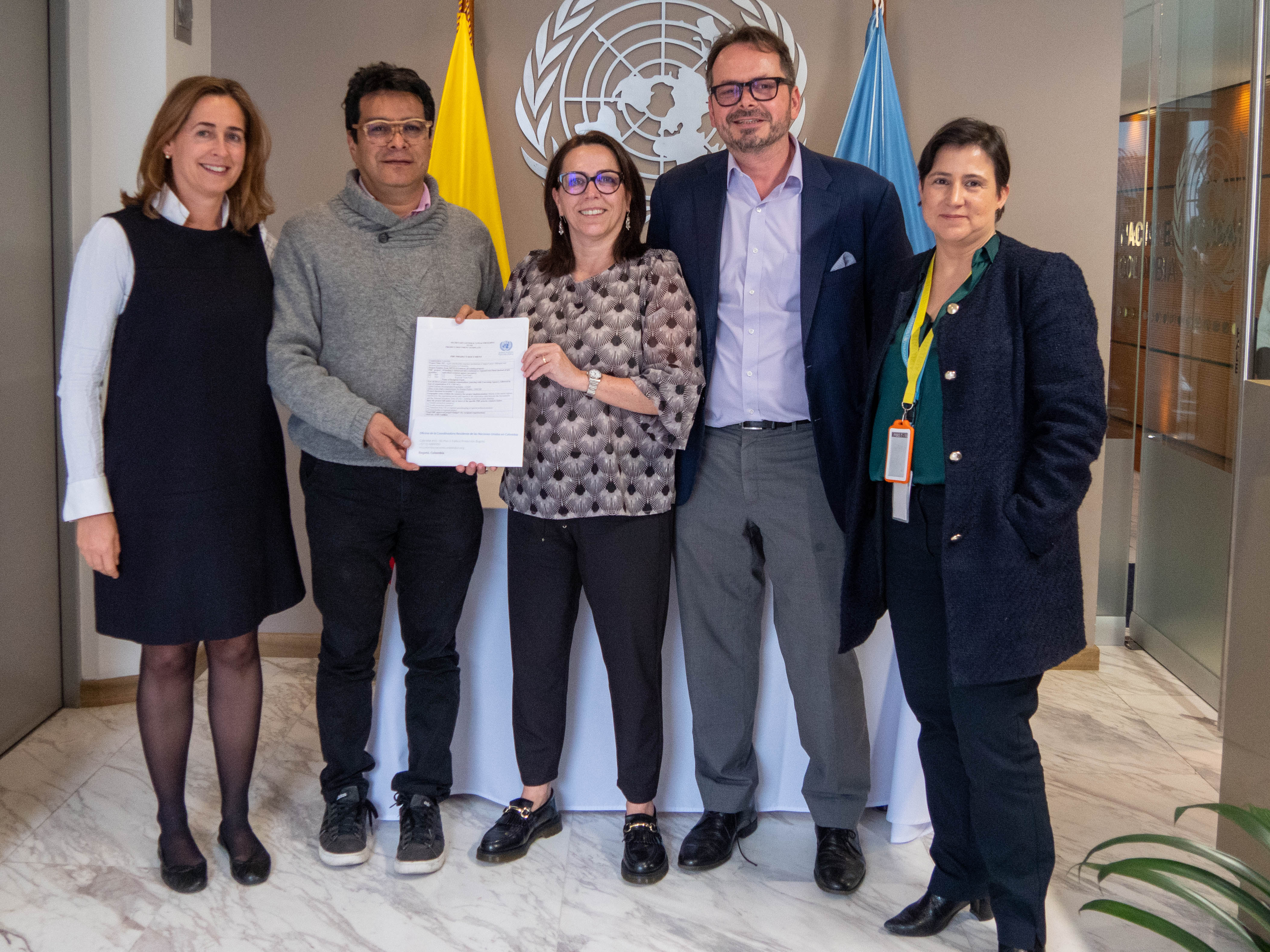 Fondo de la ONU girará 3 millones de dólares para diálogos de paz en Colombia