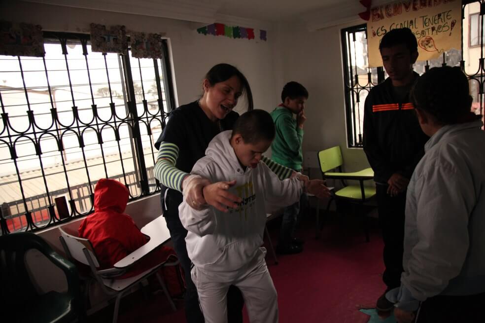 Distrito aún cuenta con cupos en centros Crecer para niños con discapacidad