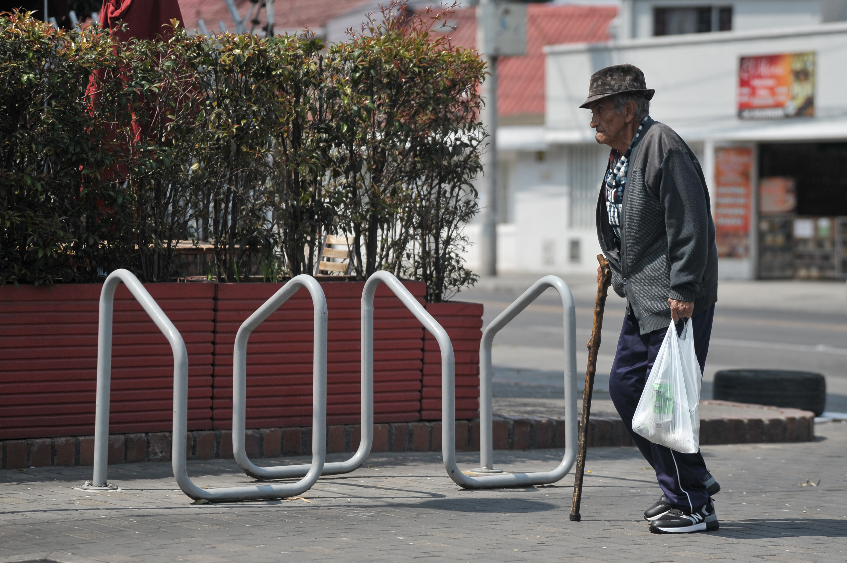 Adultos mayores en Bogotá.