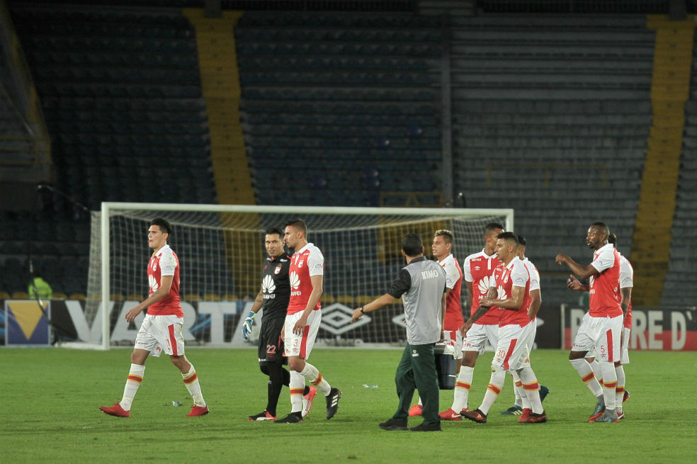Santa Fe, sorprendido en El Campín: perdió 1-0 frente al Huila