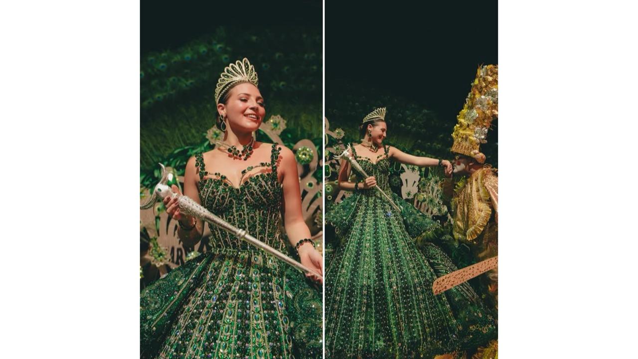 Comenzó el Carnaval de Barranquilla: así fue la coronación de Michelle Char y del rey Momo