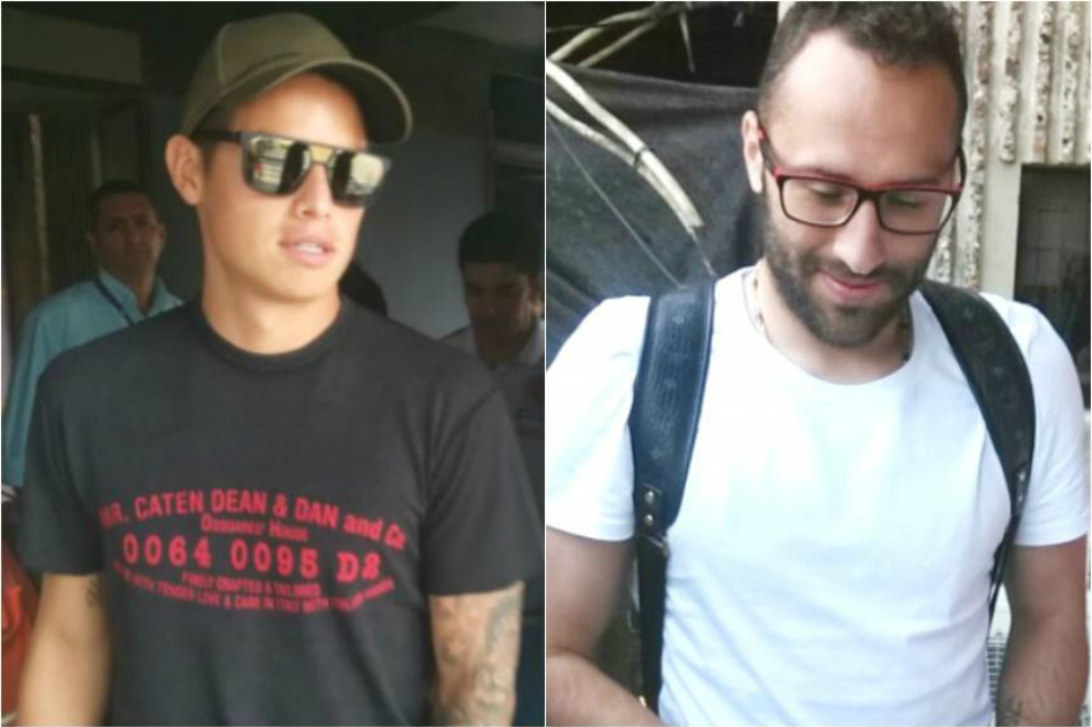 James Rodríguez y David Ospina se unieron a los trabajos de la selección en Barranquilla