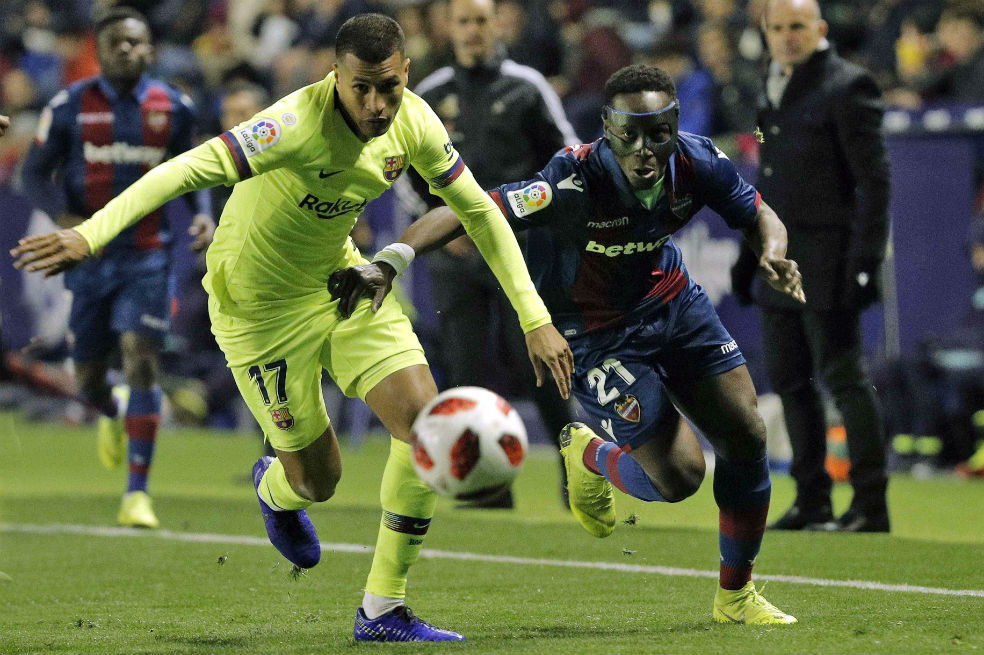 Jeison Murillo, por fuera de la convocatoria del Barcelona