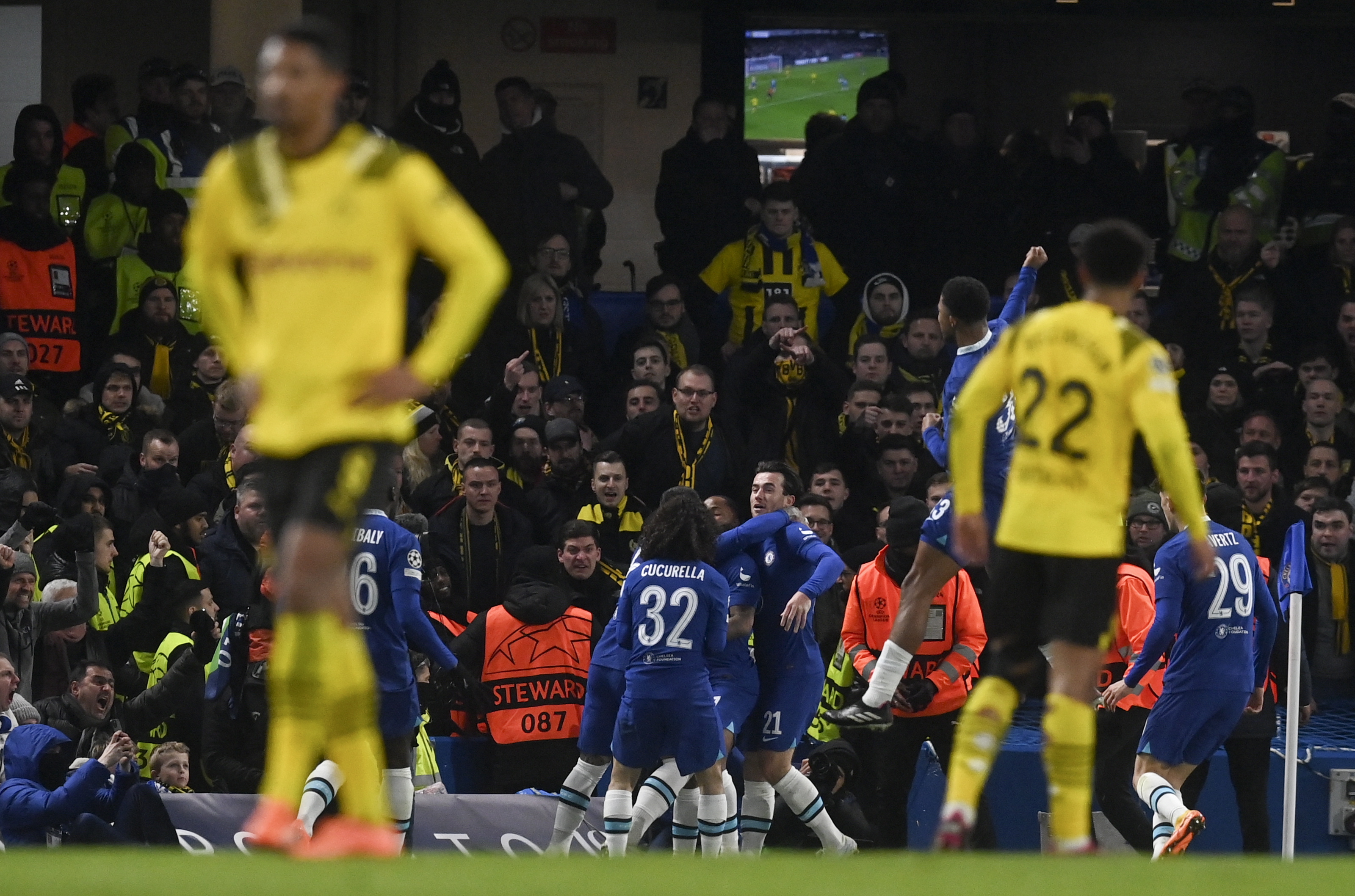 Liga de Campeones: Chelsea le dio la vuelta a la serie contra Dortmund en Londres