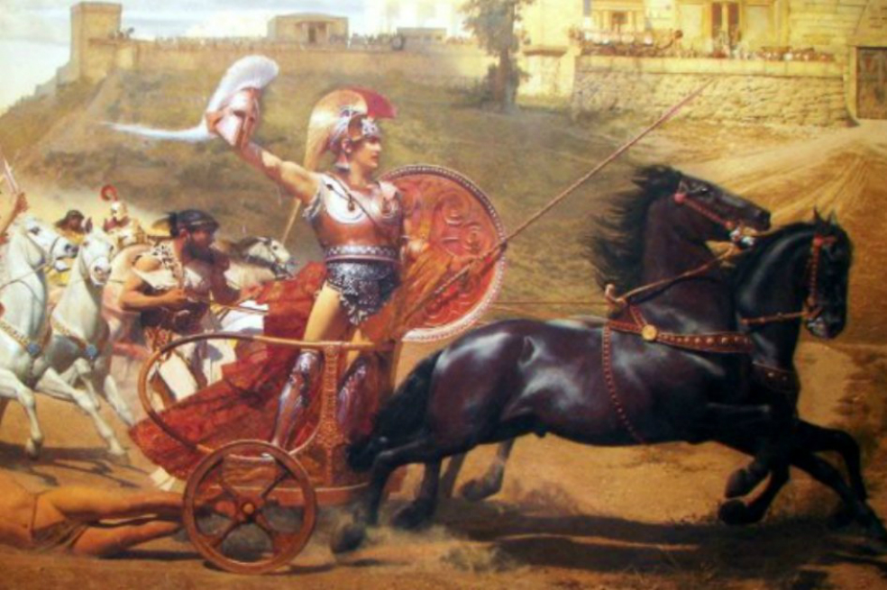 “La Ilíada”, compuesta por 15.693 versos, narra la cólera de Aquiles durante la Guerra de Troya. / Cortesía