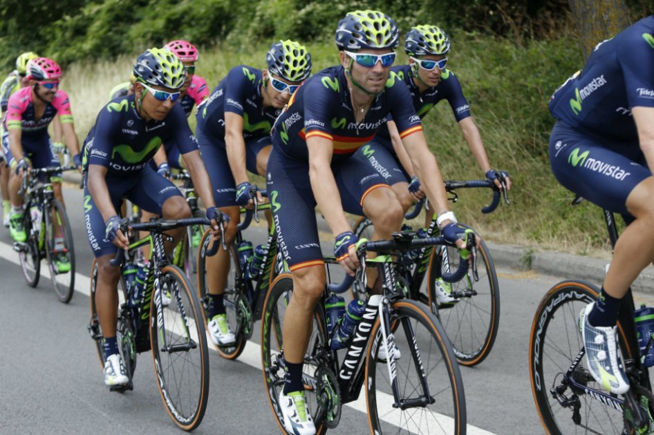 El Movistar Team terminó tercero y Nairo asciende al 9 lugar