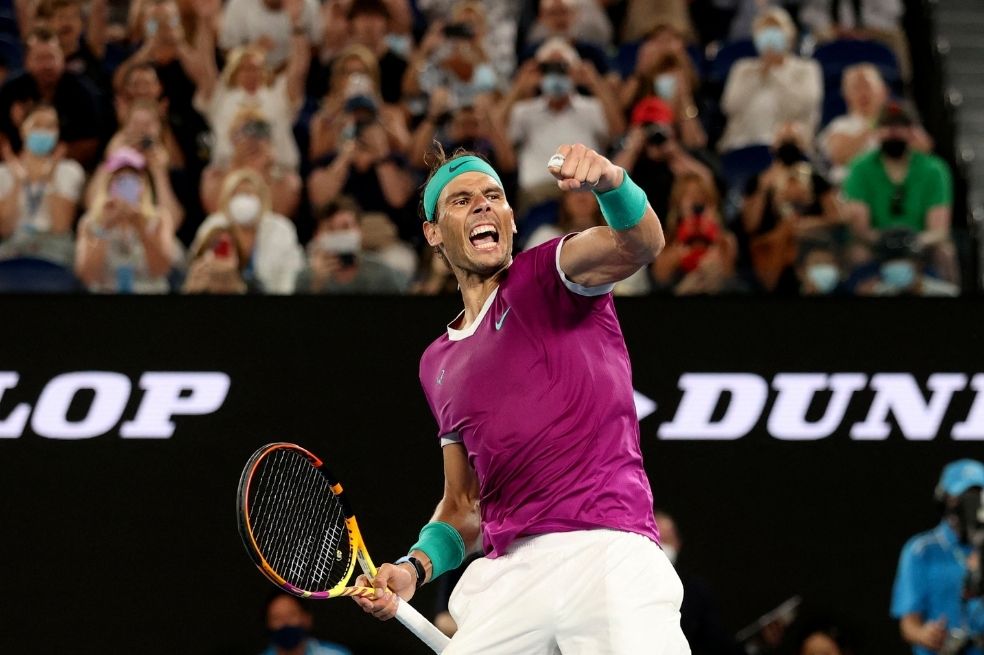 Nadal pasó a octavos de final del abierto de Australia
