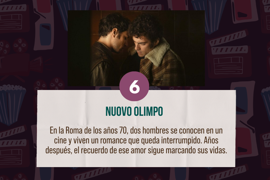 10 películas que narran romances entre hombres.