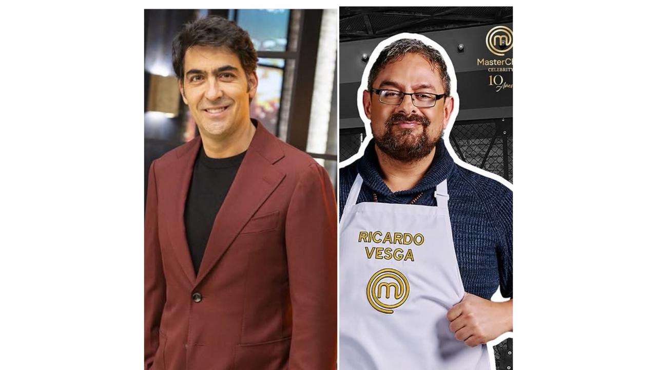 Ricardo Vesga, eliminado de MasterChef Celebrity. Regresa Chris Carpentier