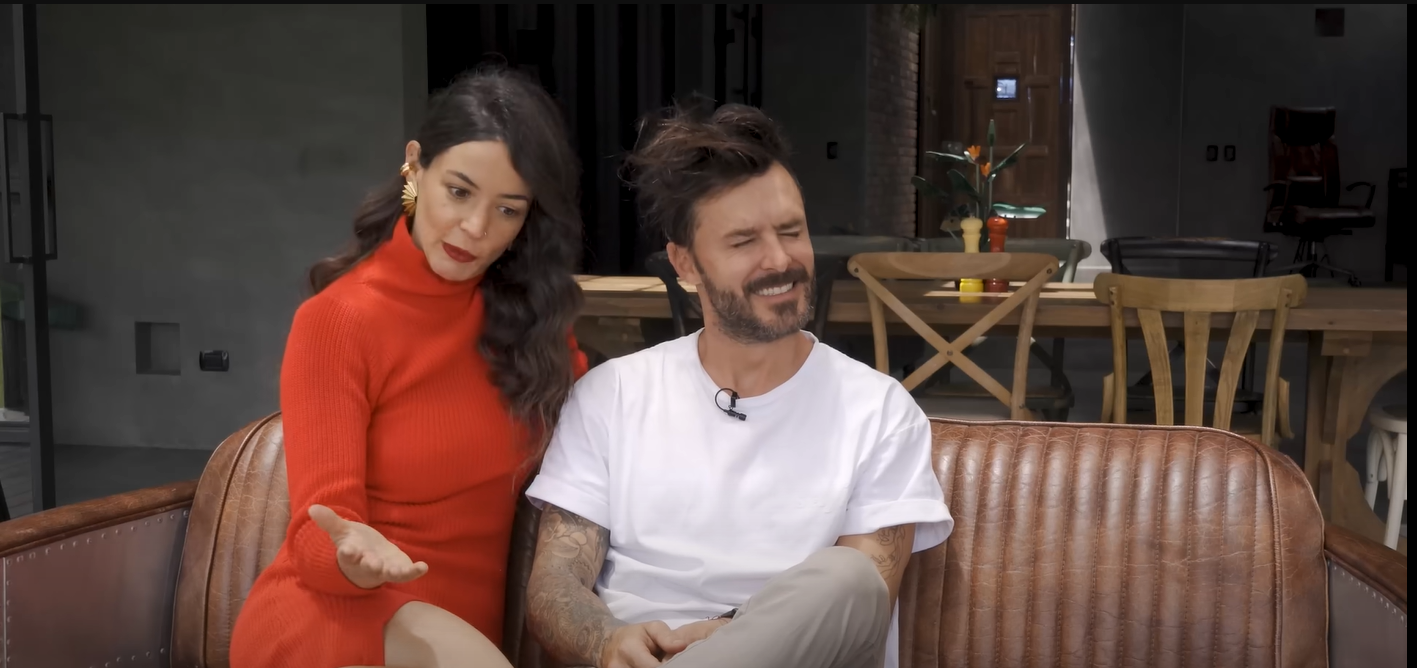 Maleja Restrepo sorprendió a Tatán Mejía: “Estoy brava con usted por meterme cachos”