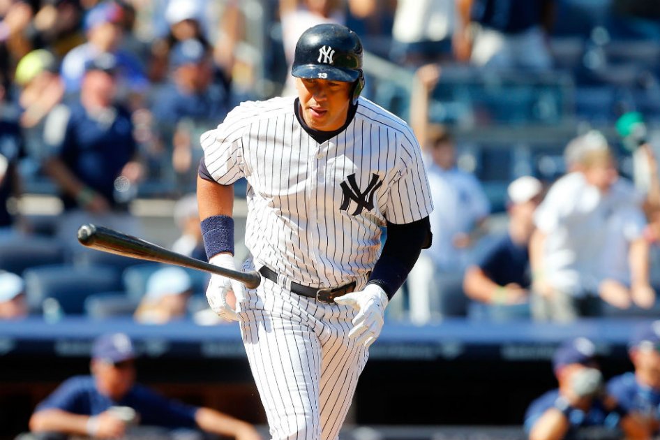 Alex Rodríguez conectó cuadrangular en el partido que los Yanquis vencieron a los Orioles. Foto: AFP