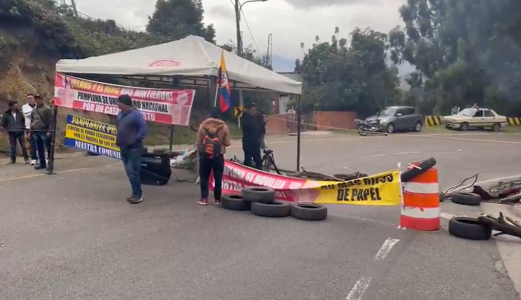 Segundo día de protestas en Santander: suspendieron operaciones en el aeropuerto Palonegro