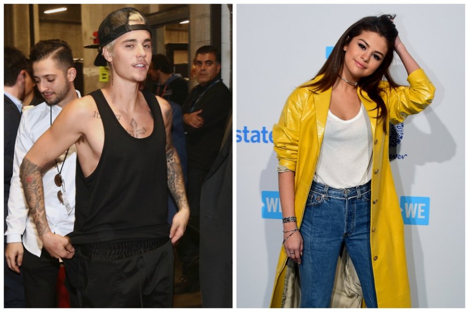 Justin Bieber y Selena Gomez.