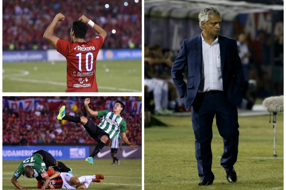 Las mejores imágenes del empate de Atlético Nacional en Paraguay ante Cerro