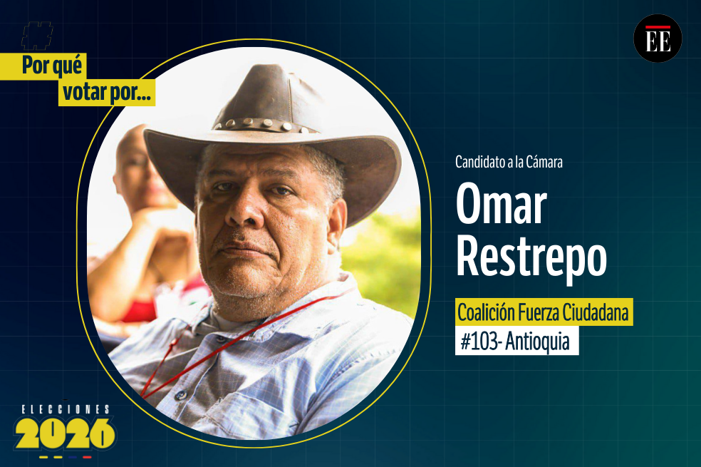 “Por qué votar por”: Omar Restrepo, candidato a la Cámara