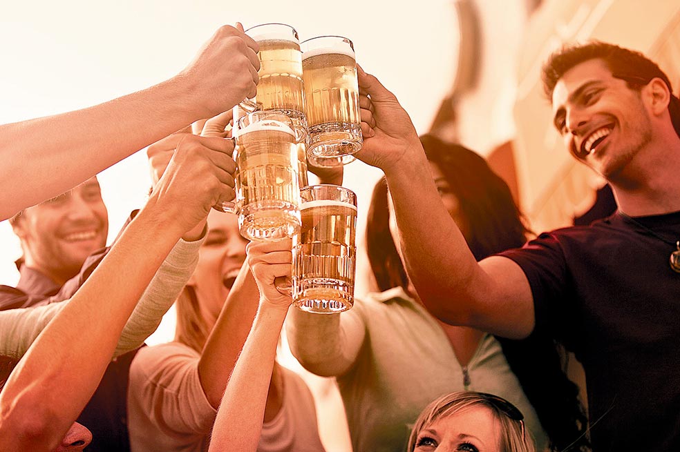Las consecuencias del alcoholismo social